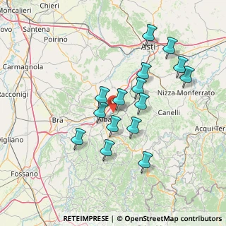 Mappa Località Pora Pagliuzzi, 12050 Barbaresco CN, Italia (13.34133)