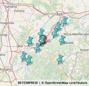 Mappa Località Pora Pagliuzzi, 12050 Barbaresco CN, Italia (10.95615)
