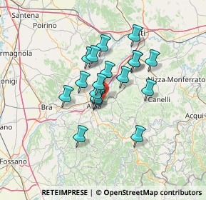 Mappa Località Pora Pagliuzzi, 12050 Barbaresco CN, Italia (10.25611)