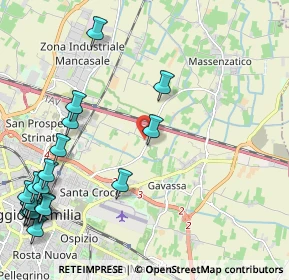 Mappa Via Giuseppe Torelli, 42122 Reggio nell'Emilia RE, Italia (3.078)