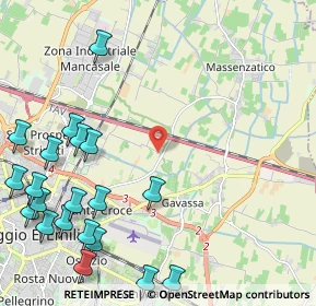 Mappa Via Giuseppe Torelli, 42122 Reggio nell'Emilia RE, Italia (3.039)