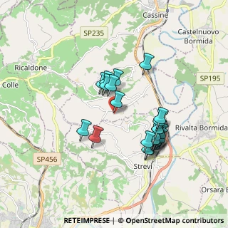 Mappa Strada Caranzano, 15016 Cassine AL, Italia (1.60435)