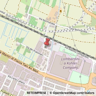 Mappa Via Spallanzani Ernesto,, 5, 42124 Reggio nell'Emilia, Reggio nell'Emilia (Emilia Romagna)