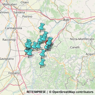 Mappa C.so Asti, 12051 Alba CN, Italia (9.35824)