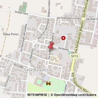 Mappa Via Vittorio Emanuele II, 19, 43038 Sala Baganza, Parma (Emilia Romagna)