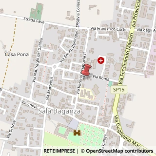 Mappa Via Vittorio Emanuele II, 36, 43038 Sala Baganza, Parma (Emilia Romagna)