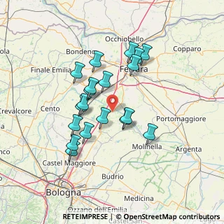 Mappa Via Alcide Pedrazzoli, 40051 Malalbergo BO, Italia (12.32421)