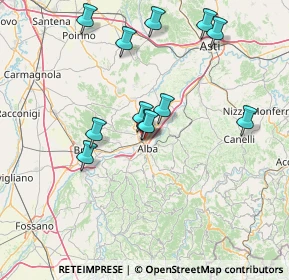 Mappa Strada Forcellini, 12051 Alba CN, Italia (14.33583)