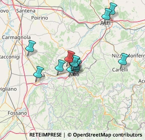 Mappa Strada Forcellini, 12051 Alba CN, Italia (10.6425)