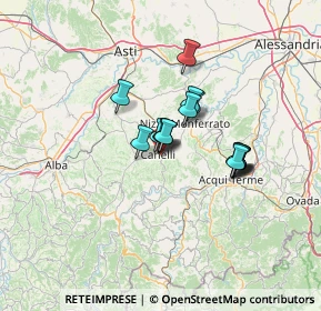 Mappa Via Carlo Bussinello, 14053 Canelli AT, Italia (9.21063)