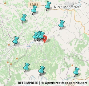 Mappa Via G. D'Alfonso, 14053 Canelli AT, Italia (4.34846)