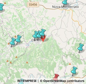 Mappa Via G. D'Alfonso, 14053 Canelli AT, Italia (5.74455)