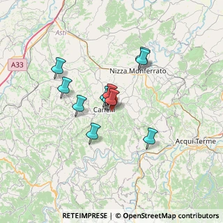 Mappa Via G. D'Alfonso, 14053 Canelli AT, Italia (5.23455)