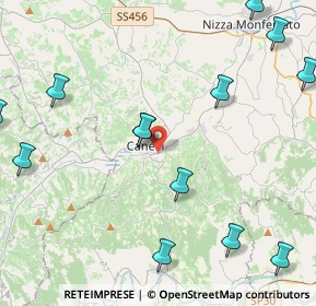 Mappa Via Bussinello, 14053 Canelli AT, Italia (5.80143)