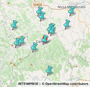 Mappa Via Bussinello, 14053 Canelli AT, Italia (3.79462)