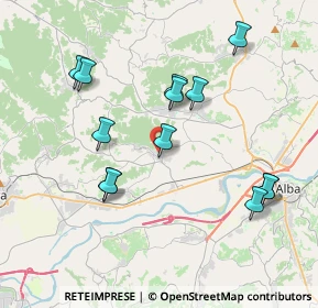 Mappa Via Canaretta, 12066 Monticello d'Alba CN, Italia (3.91615)