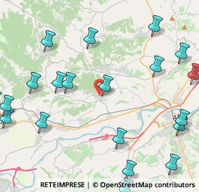 Mappa Via Canaretta, 12066 Monticello d'Alba CN, Italia (5.9055)