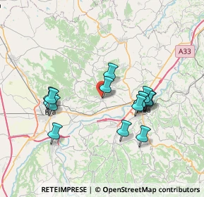 Mappa Via Canaretta, 12066 Monticello d'Alba CN, Italia (6.81133)