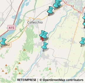 Mappa Via Aldo Capitini, 43038 Sala Baganza PR, Italia (5.72929)