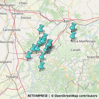 Mappa Strada Gorreto, 12051 Alba CN, Italia (10.45375)