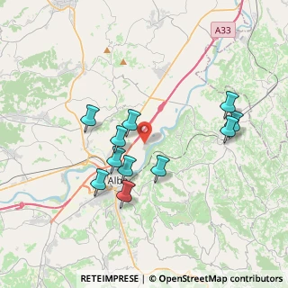 Mappa Strada Gorreto, 12051 Alba CN, Italia (3.46909)