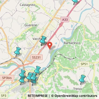 Mappa Strada Gorreto, 12051 Alba CN, Italia (3.06545)