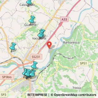Mappa Strada Gorreto, 12051 Alba CN, Italia (2.87545)