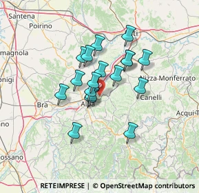 Mappa 12050 Barbaresco CN, Italia (10.23444)