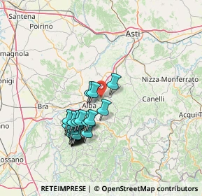 Mappa 12050 Barbaresco CN, Italia (13.4375)