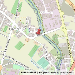 Mappa Via Giovanni Rinaldi, 31, 42124 Reggio nell'Emilia, Reggio nell'Emilia (Emilia Romagna)
