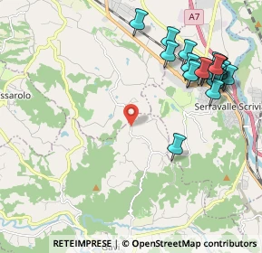 Mappa Strada Monterotondo, 15066 Novi ligure AL, Italia (2.4535)