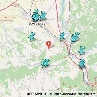 Mappa Strada Monterotondo, 15069 Serravalle Scrivia AL, Italia (4.98471)