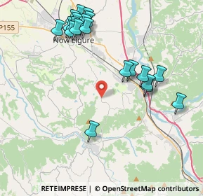 Mappa Strada Monterotondo, 15066 Novi ligure AL, Italia (4.5765)