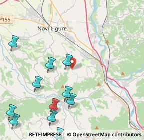 Mappa Strada Monterotondo, 15066 Novi ligure AL, Italia (6.20846)