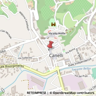 Mappa Piazza Amedeo d'Aosta, 4, 14053 Canelli, Asti (Piemonte)