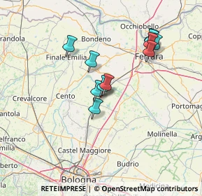 Mappa Via G. Setti, 40018 Maccaretolo BO, Italia (12.28273)