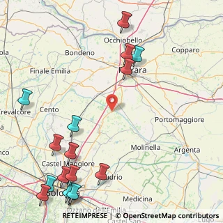 Mappa Via Nazionale, 40051 Ferrara FE, Italia (24.94125)