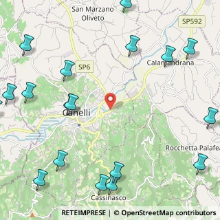 Mappa SP 592, 14053 Canelli AT, Italia (3.4375)