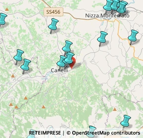 Mappa SP 592, 14053 Canelli AT, Italia (6.0625)