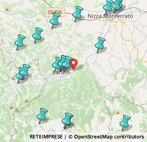 Mappa SP 592, 14053 Canelli AT, Italia (5.4375)
