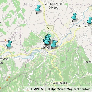 Mappa Via Palestro, 14053 Canelli AT, Italia (1.405)