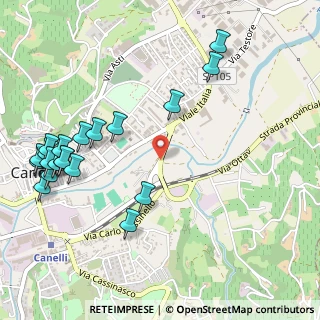 Mappa SS 592, 14053 Canelli AT (0.6625)