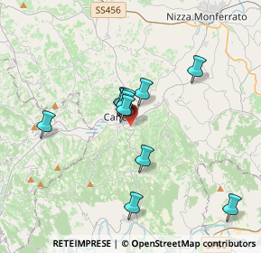 Mappa Via Corrado del Monferrato, 14053 Canelli AT, Italia (2.90909)