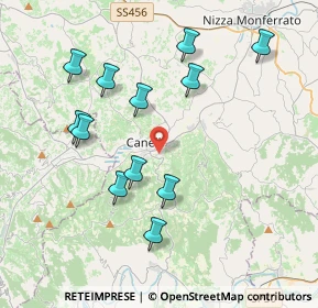 Mappa Via Corrado del Monferrato, 14053 Canelli AT, Italia (3.9675)