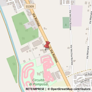 Mappa Strada Statale 309 Romea, 57, 44020 Comacchio, Ferrara (Emilia Romagna)