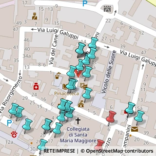 Mappa Via Melloni Giambattista, 40066 Pieve di Cento BO, Italia (0.05862)