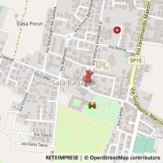 Mappa Via Giuseppe Garibaldi, 6, 43038 Sala Baganza, Parma (Emilia Romagna)