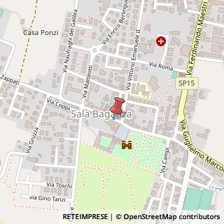 Mappa Via Giuseppe Garibaldi, 3, 43038 Sala Baganza, Parma (Emilia Romagna)