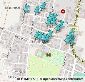 Mappa Via Giuseppe Garibaldi, 43038 Sala Baganza PR, Italia (0.2)