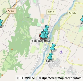 Mappa Via Giuseppe Garibaldi, 43038 Sala Baganza PR, Italia (2.94375)